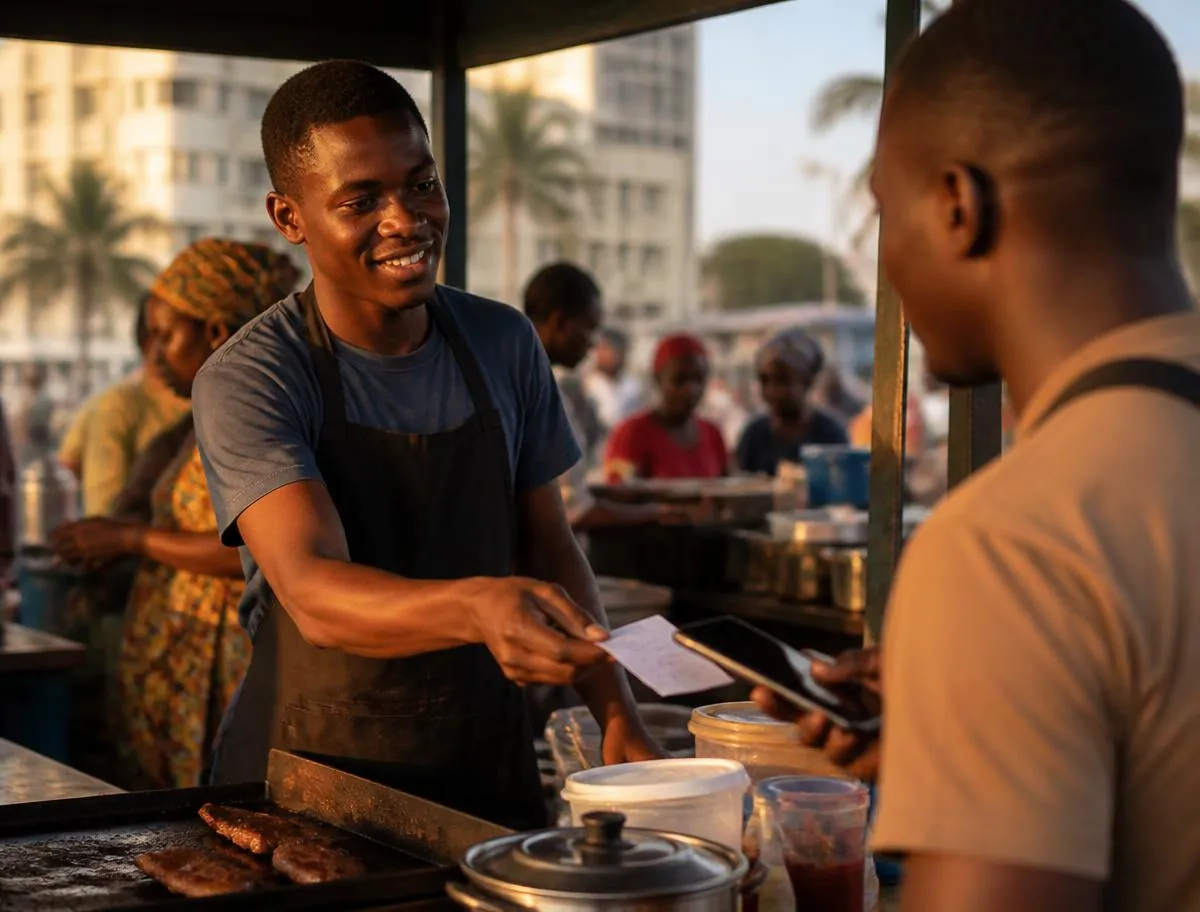 Nelson T., kiosque de comida — Matola